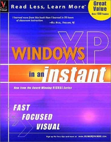 Cover image for Windows XP in an Instant