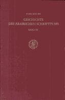 Cover image for Geschichte des arabischen Schrifttums