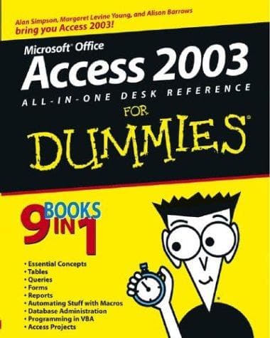 Cover image for Access 2003 All-in-One Desk Reference for Dummies