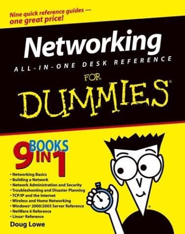 Cover image for Networking All-in-One Desk Reference for Dummies