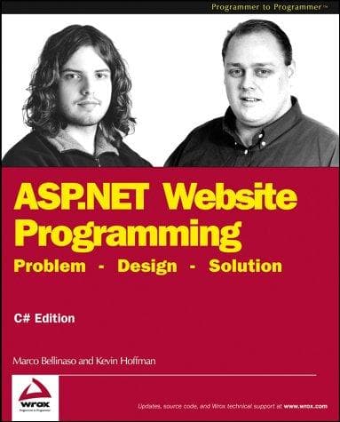 Cover image for ASP.NET Website Programming