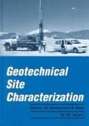 Cover image for GEOTECHNICAL SITE CHARACTERIZATION 2 VOL