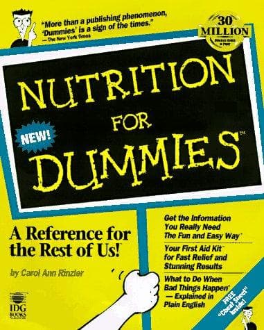 Cover image for Nutrition for dummies