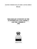Cover image for Preliminary overview of the Economies of Latin America and the Caribbean 1998.