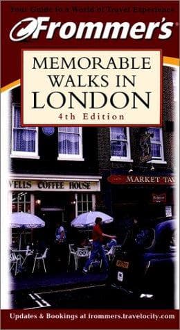 Cover image for Frommer's Memorable Walks in London