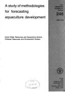Cover image for A study of methodologies for forecasting aquaculture development