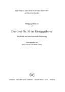 Cover image for Das Grab Nr.55 im Königsgräbertal