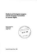 Medical and Biological Progress and the European Convention on Human Rights