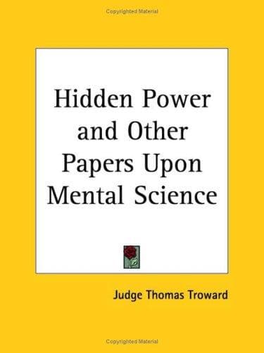 Cover image for Hidden Power and Other Papers Upon Mental Science