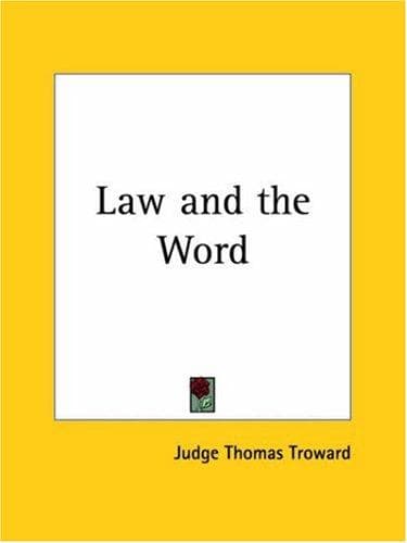 Cover image for Law and the Word