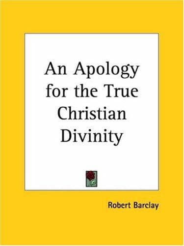 Cover image for An Apology for the True Christian Divinity