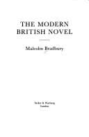 Cover image for The modern British novel