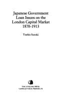 Japanese government loan issues on the London capital market, 1870-1913