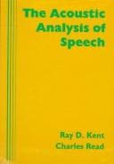 Cover image for The acoustic analysis of speech