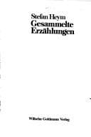 Cover image for Gesammelte Erzählungen