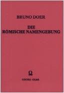 Cover image for Die römische Namengebung