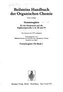 Cover image for Handbuch der organischen Chemie