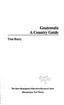 Cover image for Guatemala