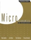 Cover image for Microeconomics in Context (Preliminary Edition)