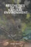 Cover image for Aesthetics of the natural environment