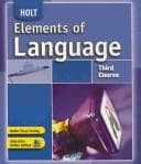 Cover image for Elements of Language