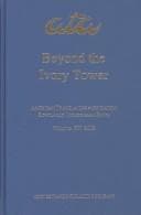 Cover image for Beyond the ivory tower