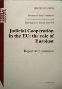 Judicial co-operation in the EU