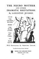 Cover image for The Negro mother, and other dramatic recitations.