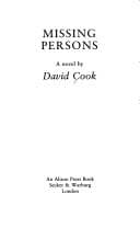 Cover image for Missing Persons