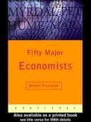 Cover image for Fifty major economists
