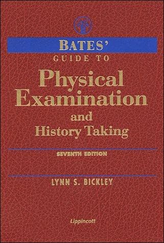 Cover image for Bates' guide to physical examination and history taking.