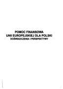 Pomoc finansowa Unii Europejskiej dla Polski
