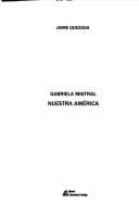 Cover image for Gabriela Mistral