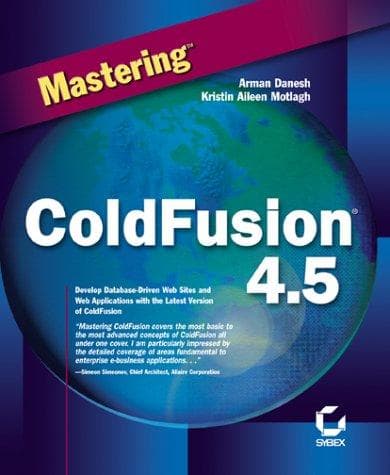 Cover image for Mastering ColdFusion 4.5