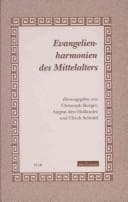 Cover image for Evangelienharmonien des Mittelalters