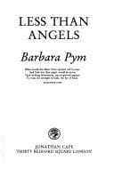 Cover image for Less than angels