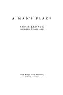 Cover image for A man's place