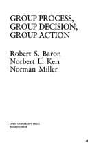 Cover image for Group process, group decision, group action