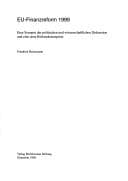 EU-Finanzreform 1999