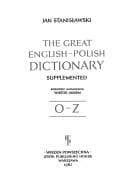 Cover image for Wielki słownik angielsko-polski z suplementem =