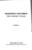 Cover image for Imagining Columbus