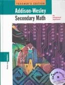 Cover image for Addison-Wesley Secondary Math
