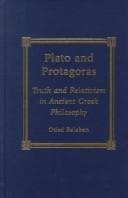 Cover image for Plato and Protagoras