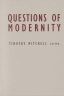 Cover image for Questions of modernity