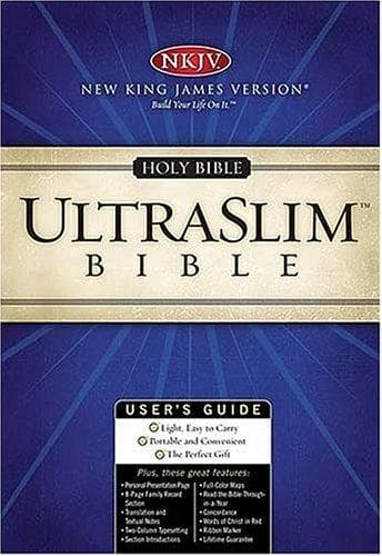 Cover image for The Nkjv Slimline Bible
