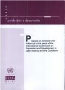 Cover image for Proposal on indicators for follow-up to the goals of the International Conference on Population and Development in Latin America and the Caribbean