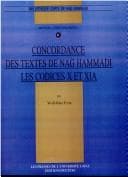 Cover image for Concordance des textes de Nag Hammadi