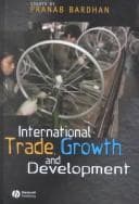 Cover image for International Trade, Growth, and Development