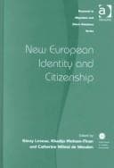 Cover image for New European identity and citizenship