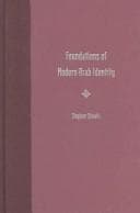 Cover image for Foundations of modern Arab identity
